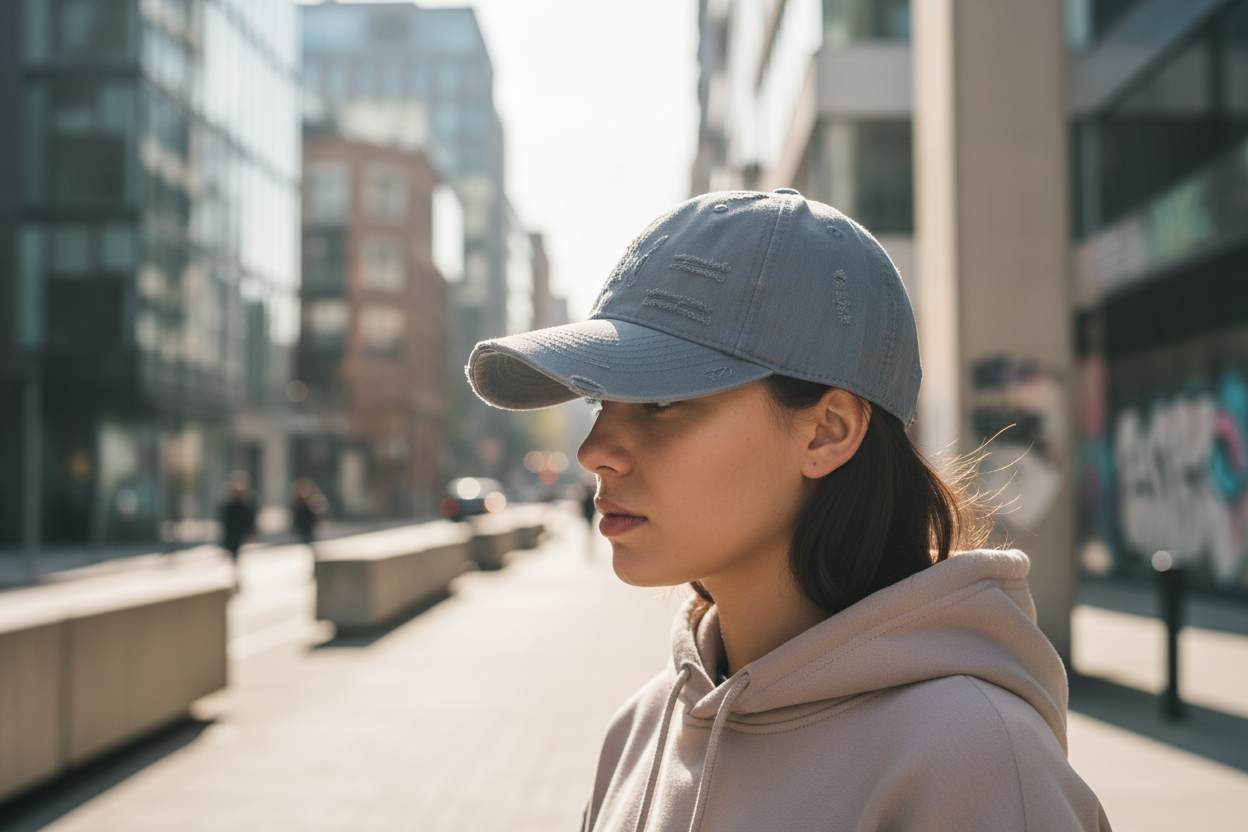 Why a ‘No-Logo’ Baseball Cap Feels More Premium