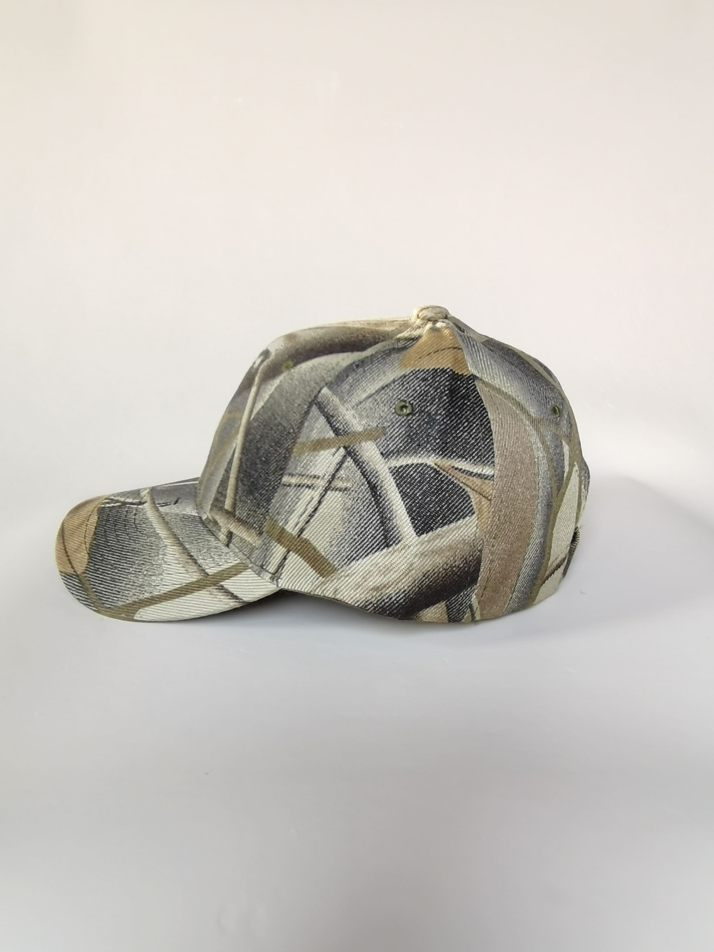 Woodland Camo Baseball Cap for Outdoor Wear