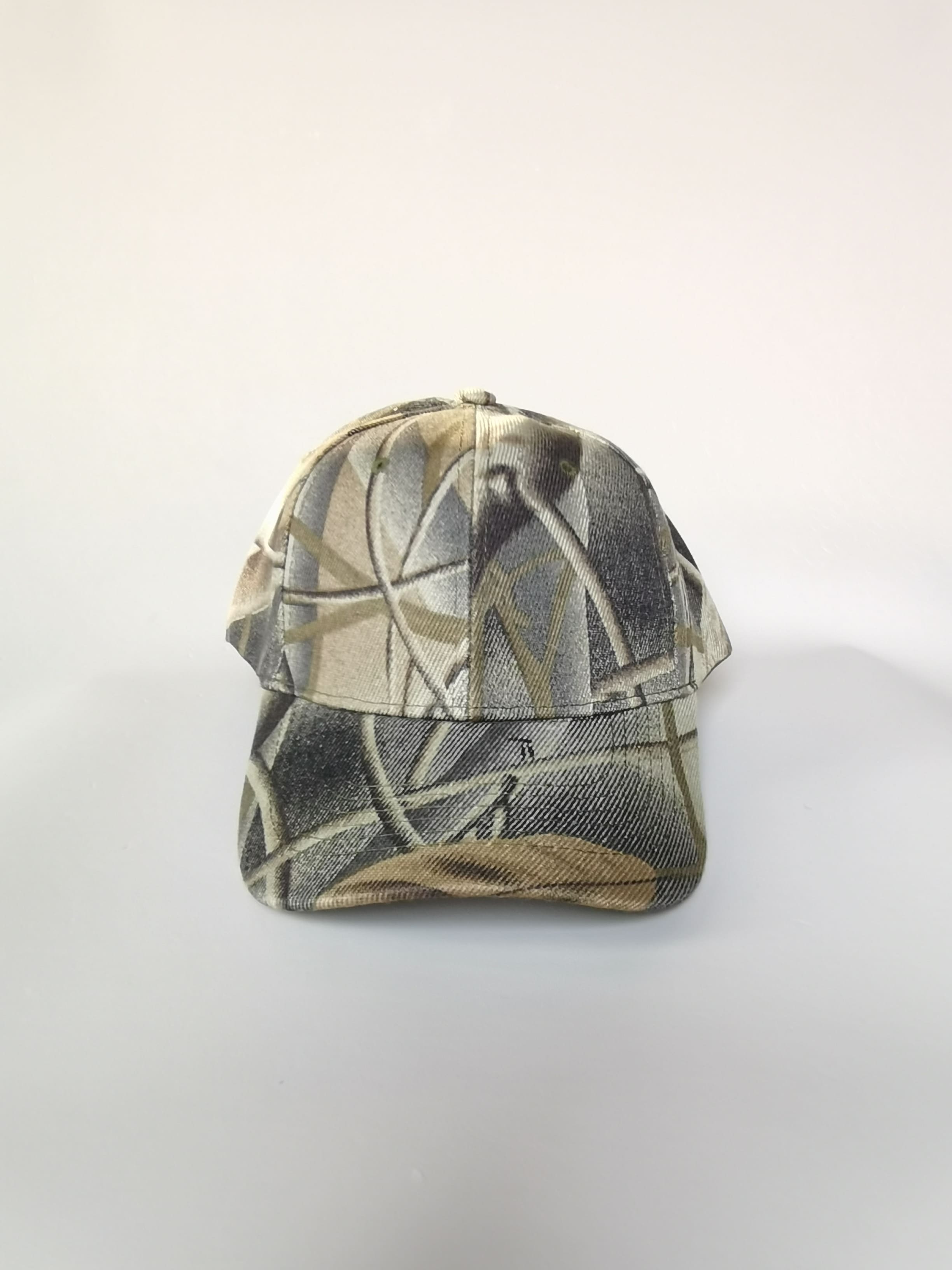 Woodland Camo Baseball Cap for Outdoor Wear