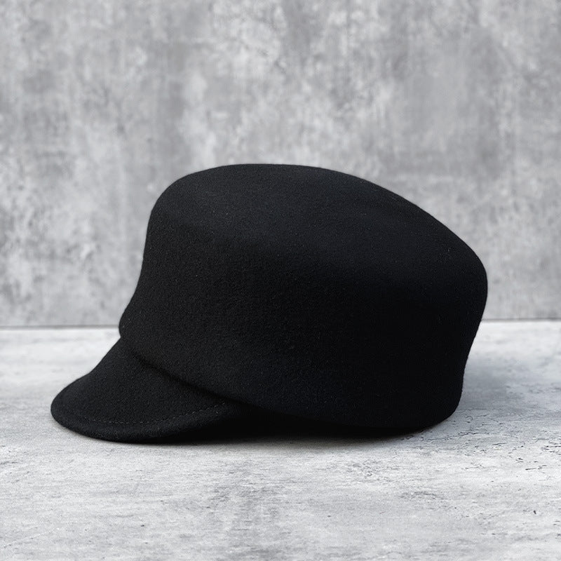 Minimalist Wool Cavalier Hat