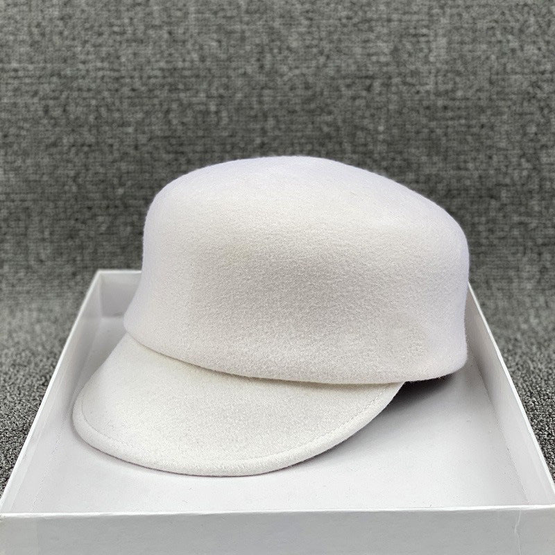 Minimalist Wool Cavalier Hat