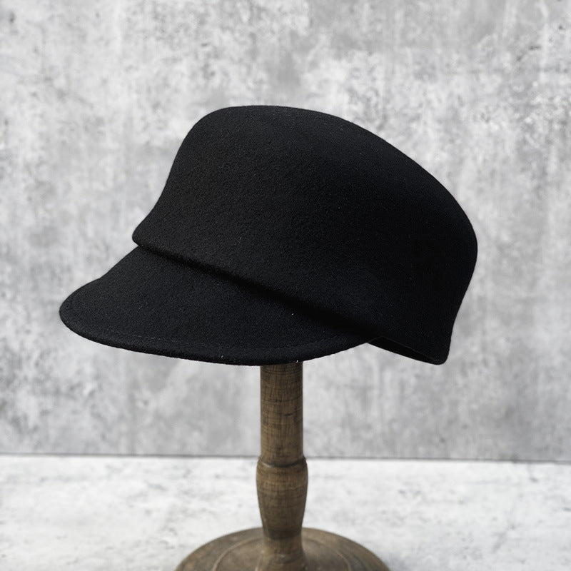 Minimalist Wool Cavalier Hat